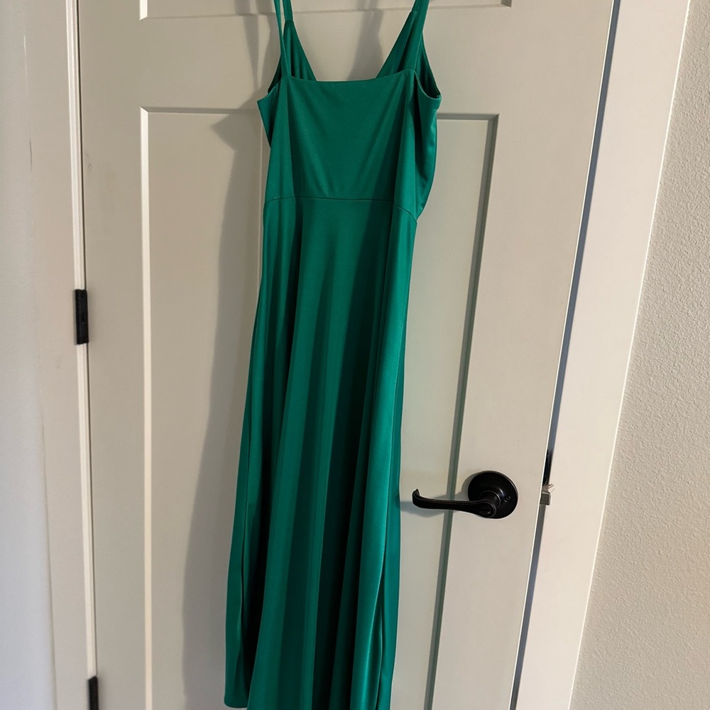 Green dress for cocktail or wedding